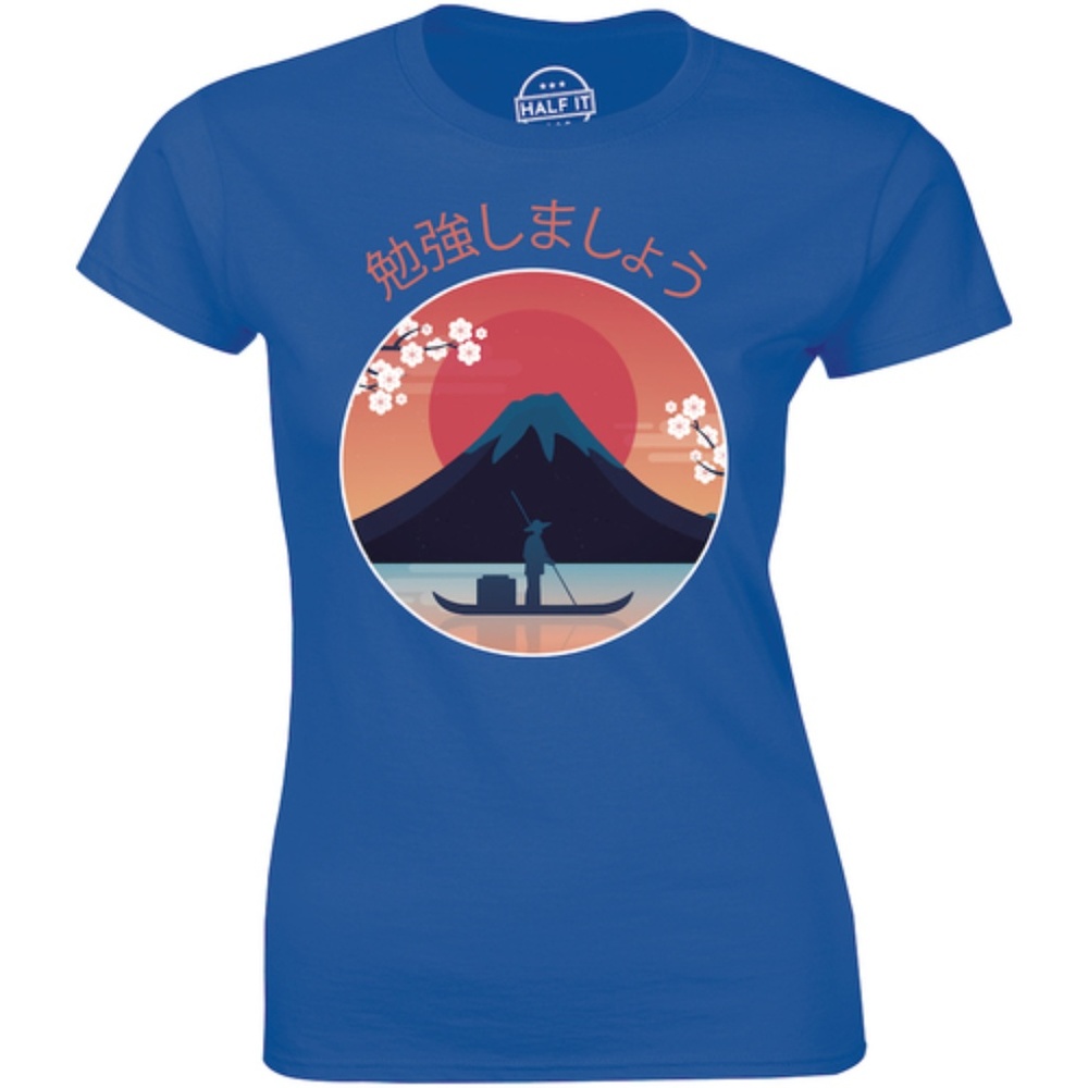 Beautiful Sun And Mountain Amazing Nature T-shirt